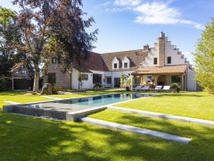 Swimtec Piscine à débordement avec finition en mosaïque 