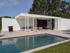 BoGarden BVBA Un pool house lumineux et spacieux