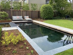 Plantarbor Transformation d'un jardin avec étang de natation