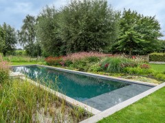 GEOBLAUW  Étang de natation coloré