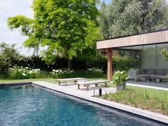 Hoveniersgebroeders Piscine naturelle épurée en PPC préfabriqué